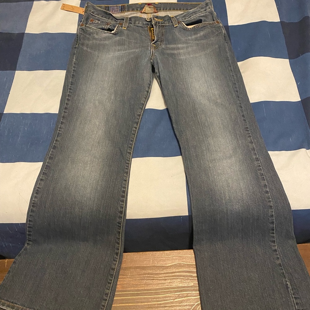 Lucky Brand Classic Blue Wide Leg Jeans